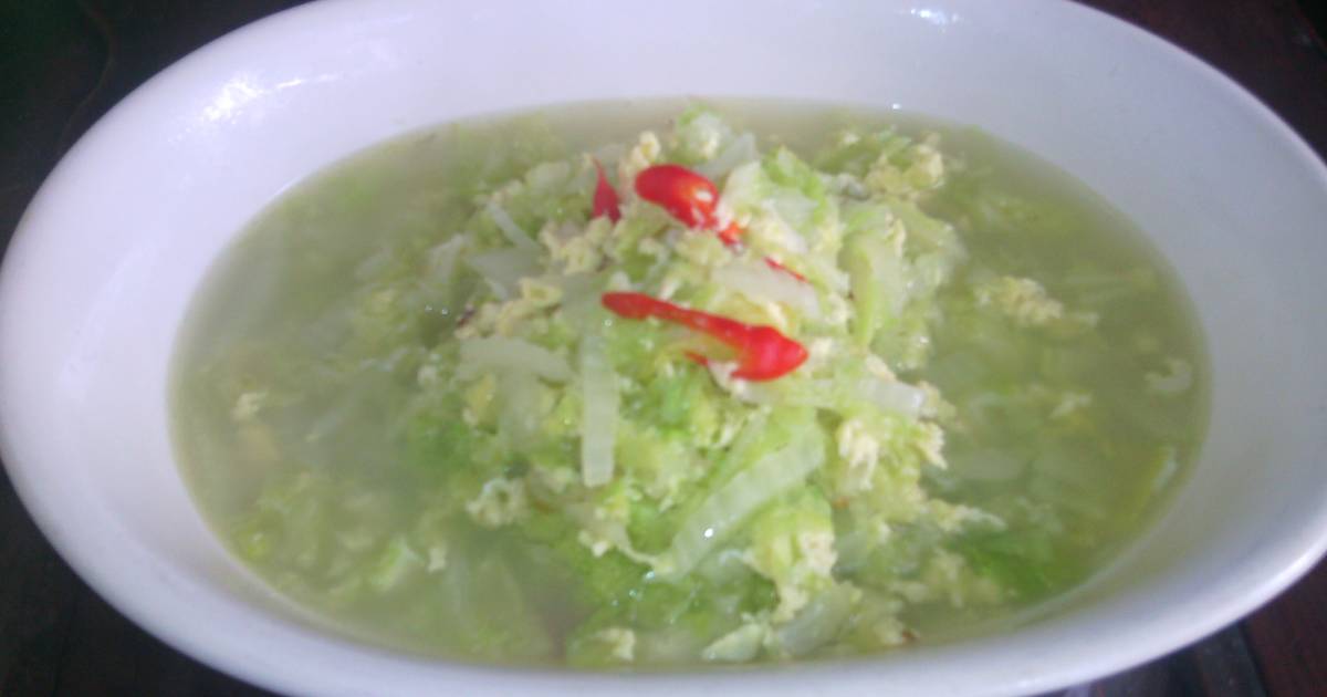 Sayur Bening Sawi Putih