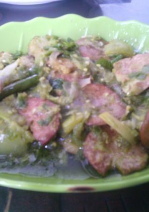 Foto resep jengkol cabe ijo ala ara mom