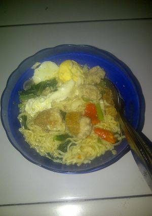 Foto resep mie rebus enak tp smple