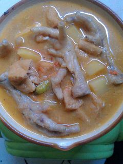 Foto resep Ceker Tahu Kentang Kuah Pedas
