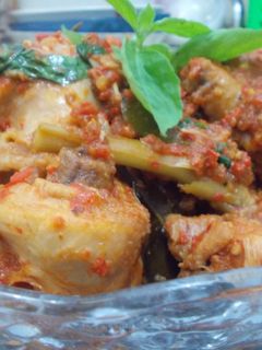 Foto resep ayam rica-rica pedas