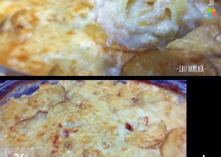 Bagaimana Membuat Creamy Potato Au Gratin Anti Gagal