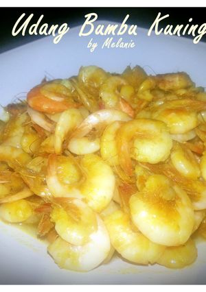 Foto resep Udang Bumbu Kuning 