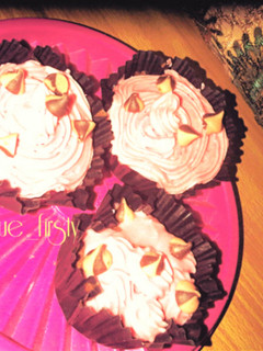 Foto resep red velvet cupcake