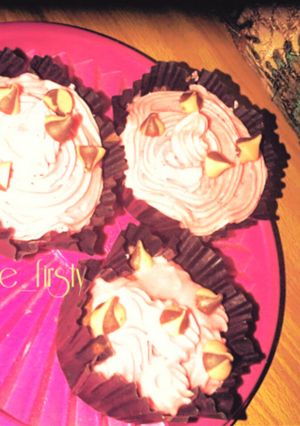Foto resep red velvet cupcake