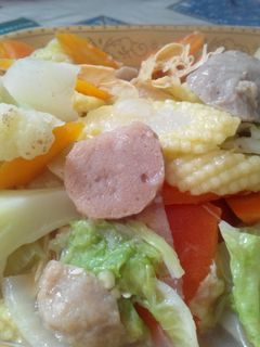 Foto resep Cap Cay Kuah Kembang Tahu