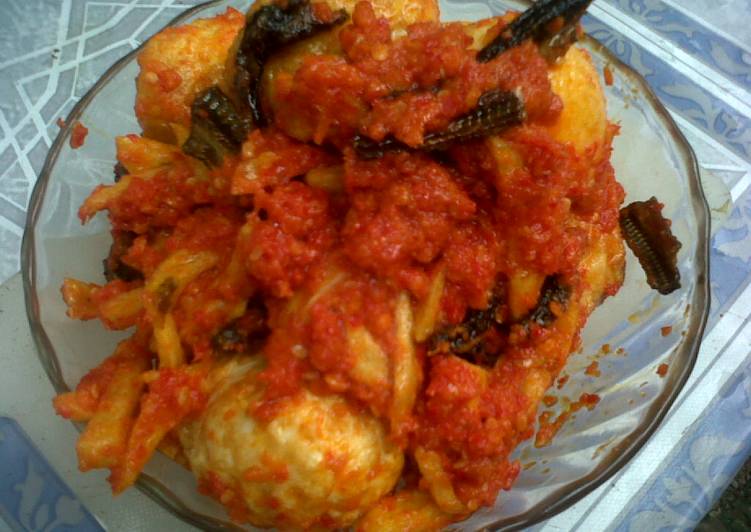 Balado Telur Belut