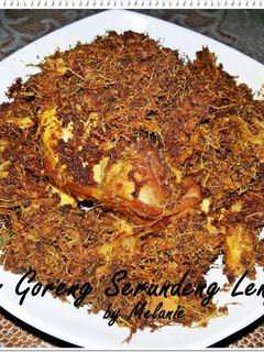Foto resep Ayam Goreng Serundeng Lengkuas