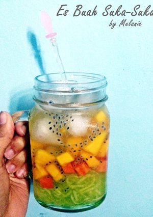 Foto resep Es Buah Suka-Suka
