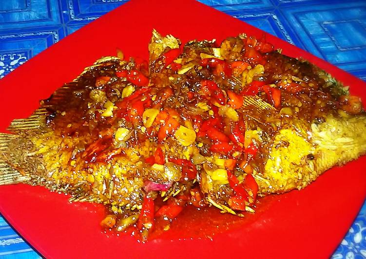 Resep gurame kecap saus tiram yang praktis
