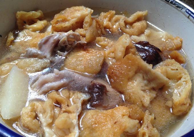 Hu Pio Soup (Fish Belly Soup) Masakan Khas Imlek foto resep utama