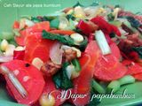 Tumis Sayuran dan Tempe