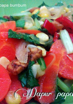 Foto resep Tumis Sayuran dan Tempe