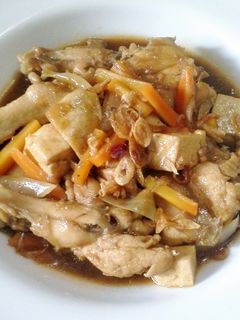 Foto resep Ayam tahu asam manis