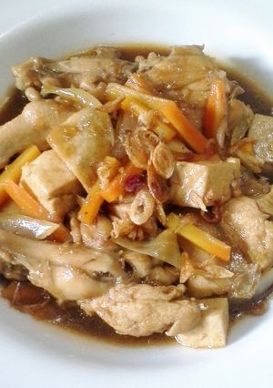 Foto resep Ayam tahu asam manis