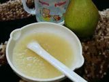 puree pir seckel (pir gula) #mpasi 6 bulan