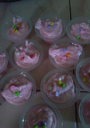 Foto resep es krim stroberi cantiq