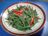 tumis kacang panjang ekspres