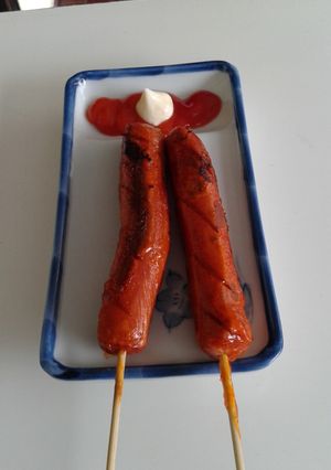 Foto resep Sosis Bakar Saos Pedas