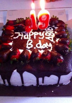 Foto resep Tiramisu birthday cake special