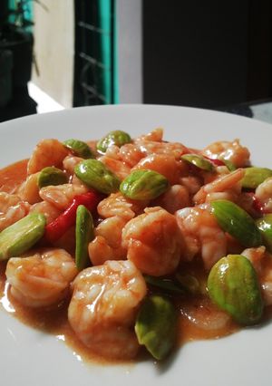 Foto resep Udang petai saus tomat aduhay