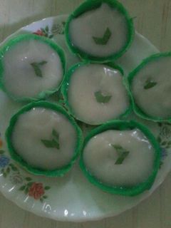 Foto resep kue lumpur hijau vla