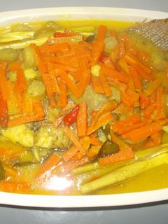 Foto resep gurame acar kuning