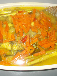 Foto resep gurame acar kuning