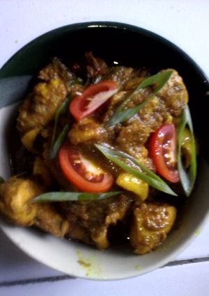 Foto resep ayam kecap bumbu