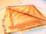 chococheese sandiwch toast - roti panggang coklat keju