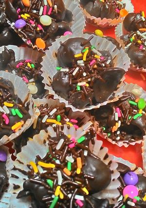 Foto resep Koko Crunch with Dark Chocolate