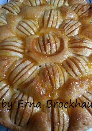 Foto resep Versunkener Apfelkuchen ( Bolu Apel Tenggelam)