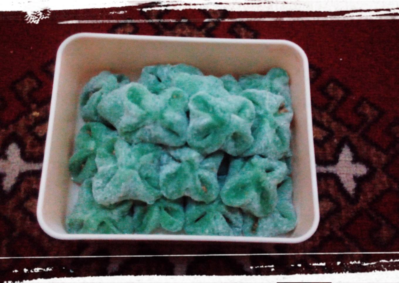 Resep kue mochi pandan isi kacang yummy