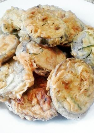 Foto resep Terong goreng tepung krispy daun jeruk nipis