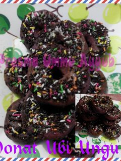 Foto resep Donat Ubi Ungu