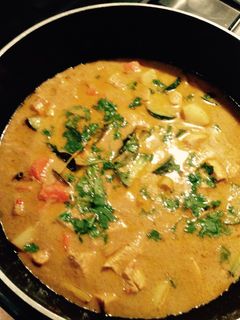 Foto resep Ayam Sayur Santan