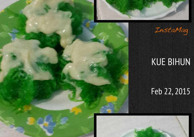 Ternyata begini loh! Resep bikin KUE BIHUN VLA DURIAN yang istimewa