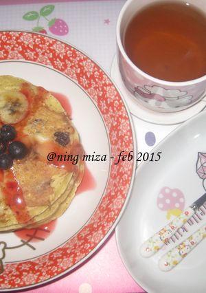 Foto resep 6. Pancake Pisang Ceria