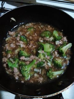 Foto resep brokoli daging sapi
