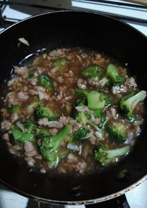 Foto resep brokoli daging sapi