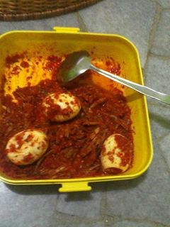 Foto resep Telur Sambal Balado + Teri