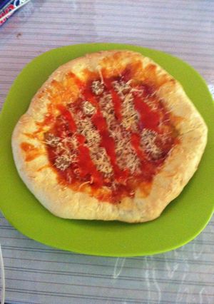 Foto resep Pizza hot super jumbo ala chef Anisah Luthfi,AMd