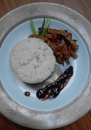 Foto resep Kering Tempe Spicy #sarapancepat #hari(2)