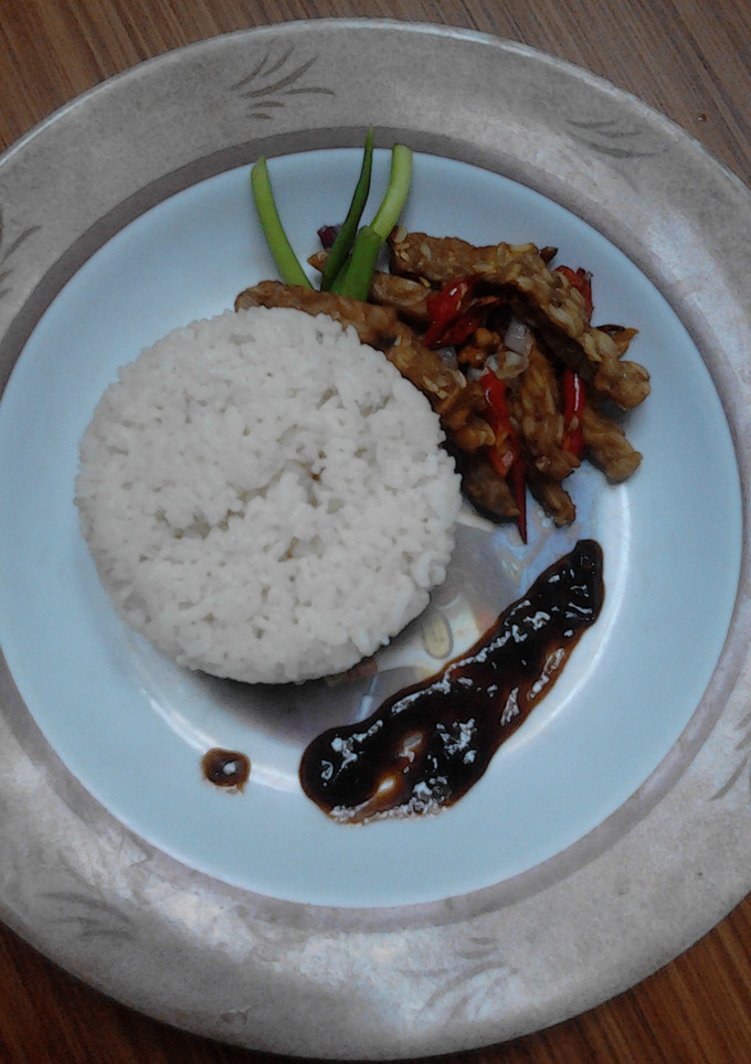 Foto resep Kering Tempe Spicy #sarapancepat #hari(2)