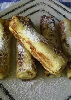 Foto resep Sarapan Kilat dengan French Toast Gulung