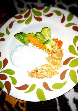 Foto resep tumis brokoli udang terbang