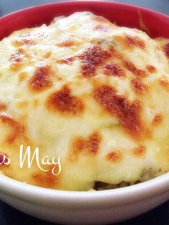 Foto resep Baked Rice (Nasi Goreng Keju Mozzarella)