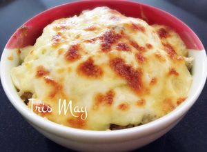 Foto resep Baked Rice (Nasi Goreng Keju Mozzarella)