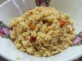 Nasi goreng teri tawar 