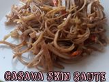Tumis Kulit Singkong warisan si Mbah